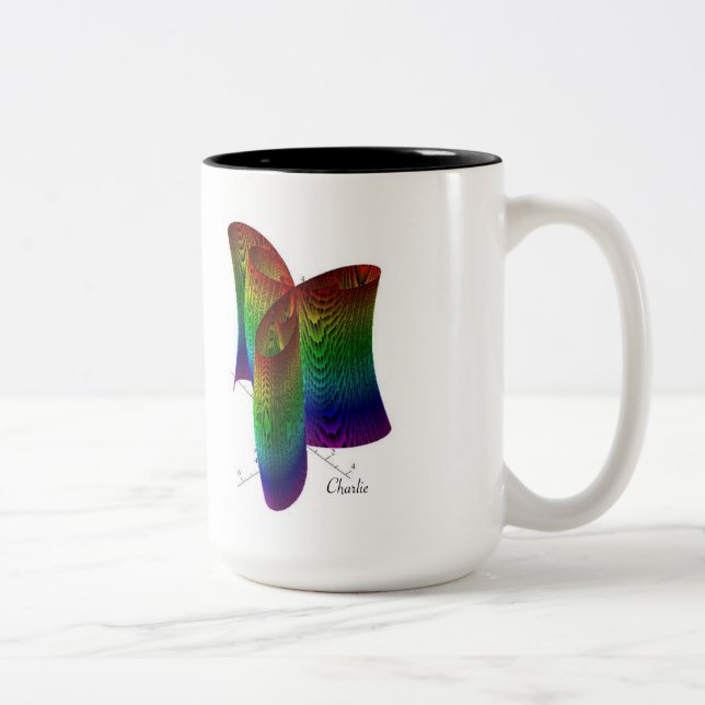 Charlie Two-Tone Coffee Mug (Right)