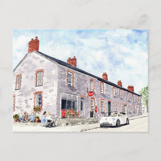 'Charlie's Coffee House' Postcard (Front)