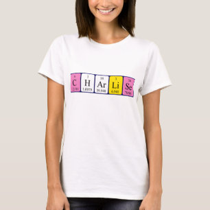 Charlise periodic table name shirt
