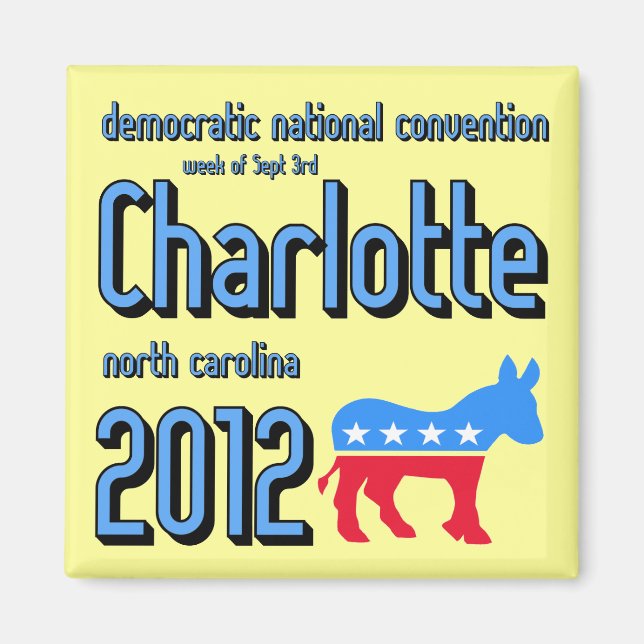 Charlotte 2012 magnet (Front)