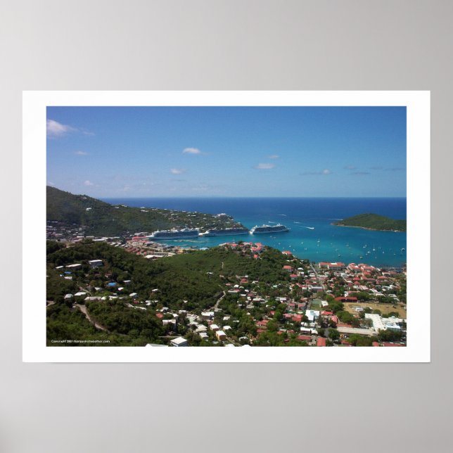 Charlotte Amalie Harbour Poster (Front)