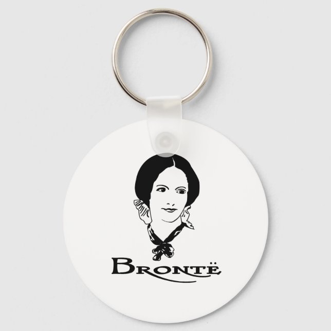Charlotte Bronte Keychain (Front)