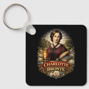 Charlotte Bronte Keychain