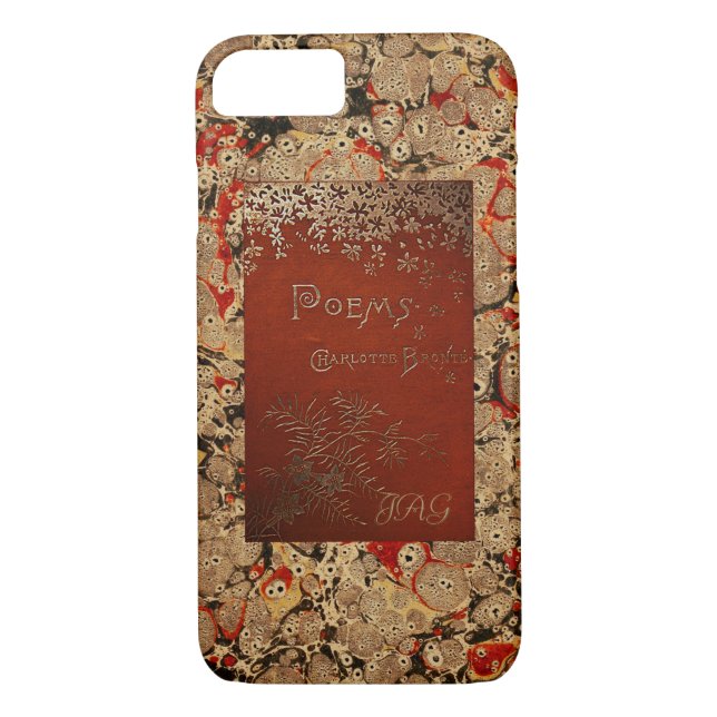 Charlotte Bronte Poems Vintage Book Cover (Back)