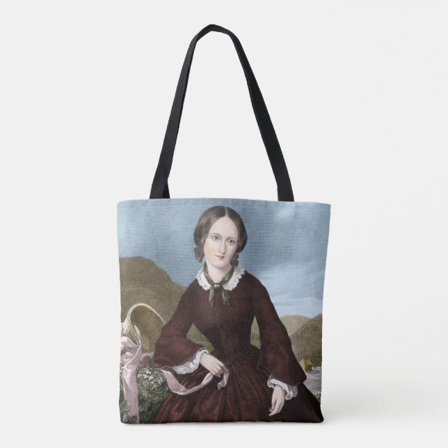 Charlotte Bronte Tote Bag (Back)