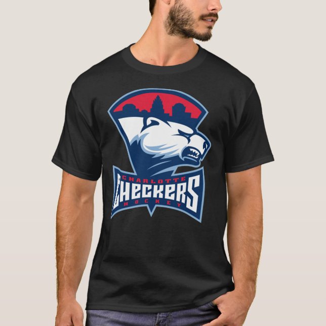 Charlotte Checkers T-shirt classique (Devant)