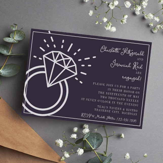 Charlotte | Curated Colour | Engagement Party Invitation (Creator Uploaded)