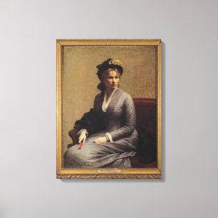 Charlotte Dubourg 1882 Canvas Print