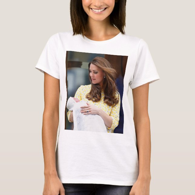Charlotte Elizabeth Diana - British Will Kate T-Shirt (Front)