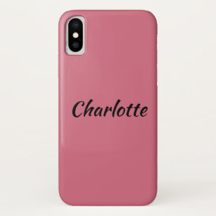 Charlotte from orphan Black character name iPhone X Case