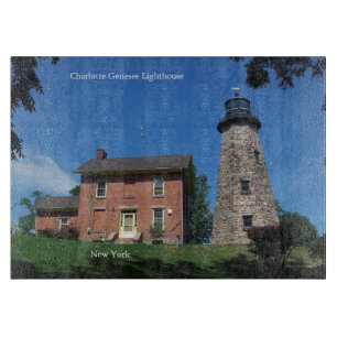 Charlotte Genesee Lighthouse cutting board