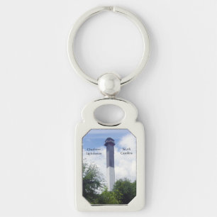 Charlotte Lighthouse metal key chain
