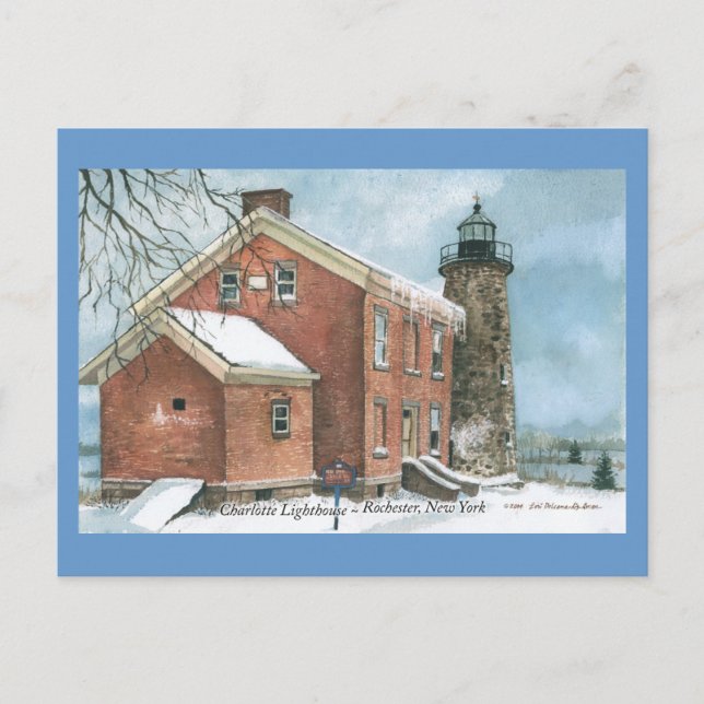 Charlotte Lighthouse Postcard (Front)