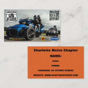 Charlotte Metro Chapter  - Business Cards 3