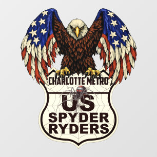 Charlotte Metro Chapter - Decal Eagle Logo