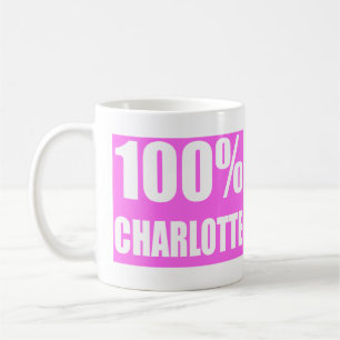 Charlotte name coffee mug