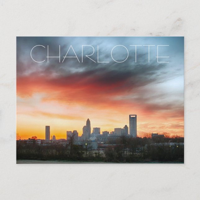 Charlotte NC Postcard (Front)
