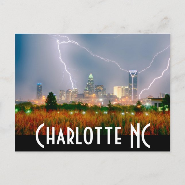 Charlotte NC Postcard (Front)
