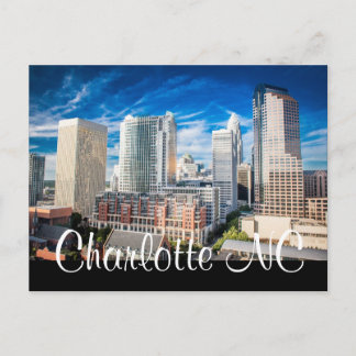 Charlotte NC Postcard
