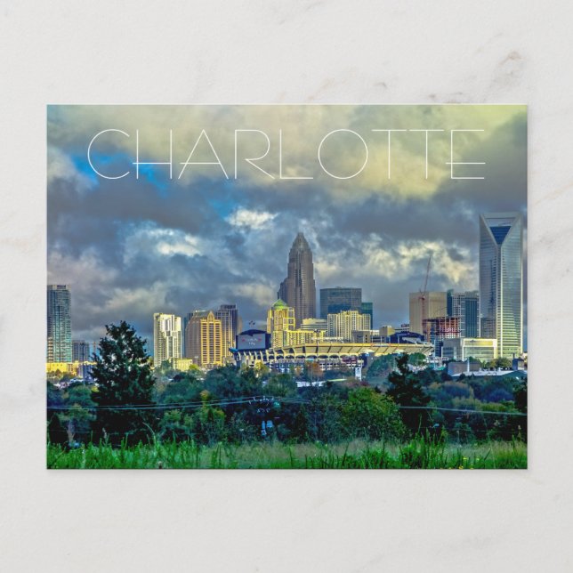 Charlotte NC Postcard (Front)