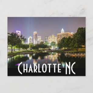 Charlotte NC Postcard