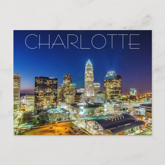Charlotte NC Postcard (Front)