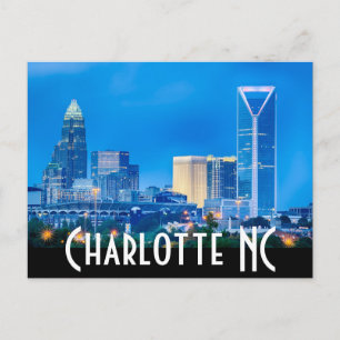 Charlotte NC Postcard