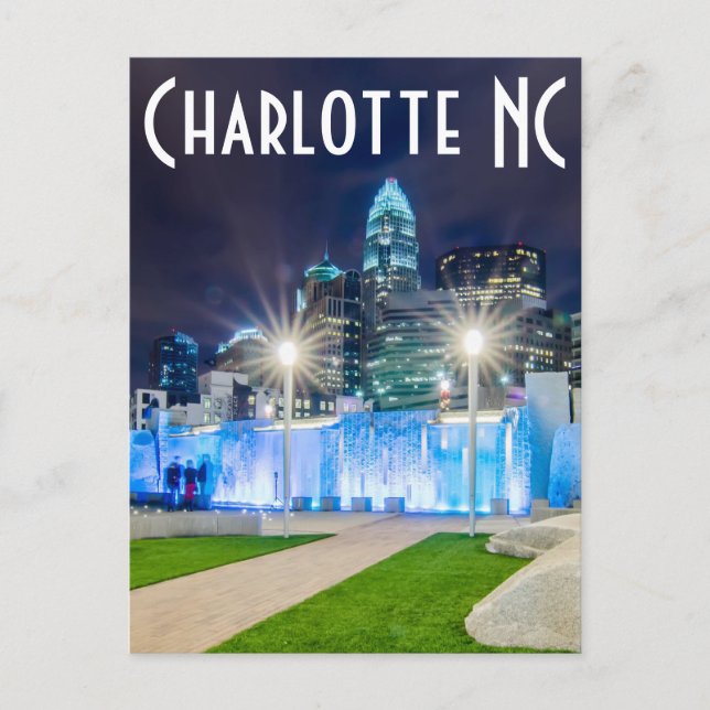 Charlotte NC Postcard (Front)