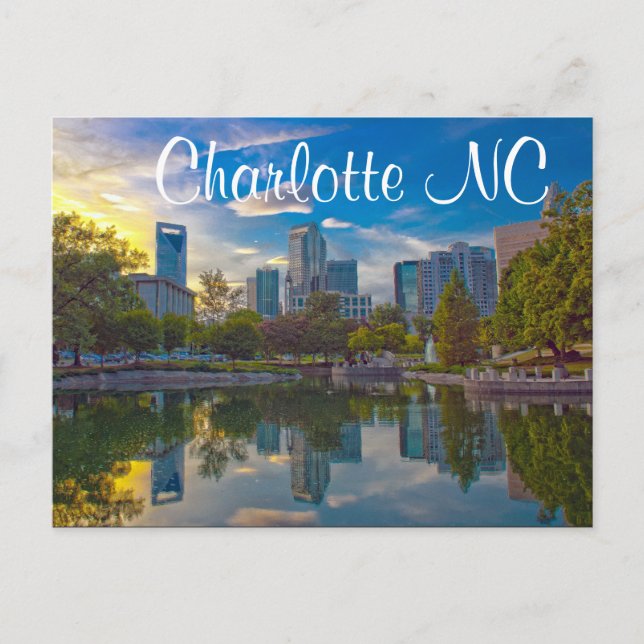 Charlotte NC Postcard (Front)