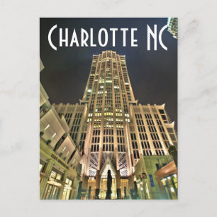 charlotte nc postcard