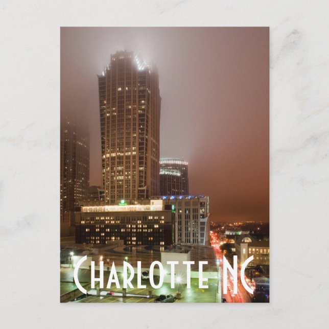 Charlotte NC Postcard (Front)