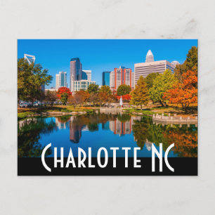Charlotte NC Postcard