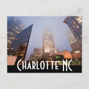 Charlotte NC Postcard