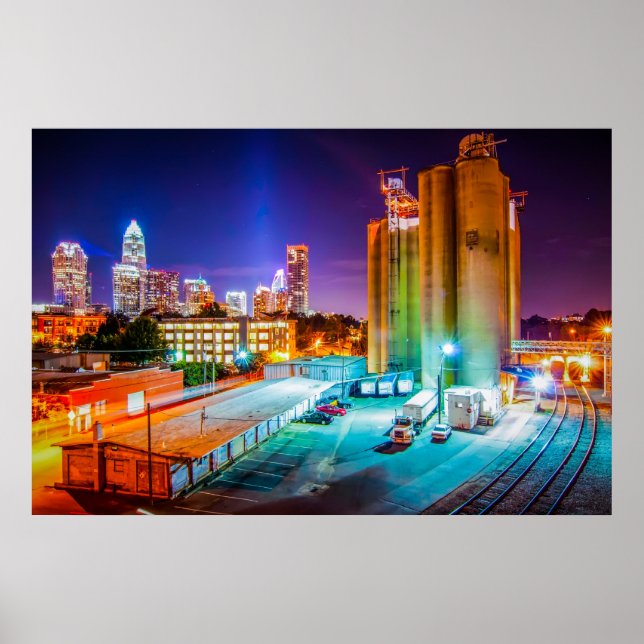 Charlotte, NC Poster (Front)