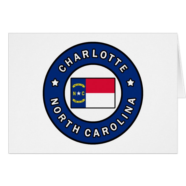 Charlotte North Carolina (Front Horizontal)