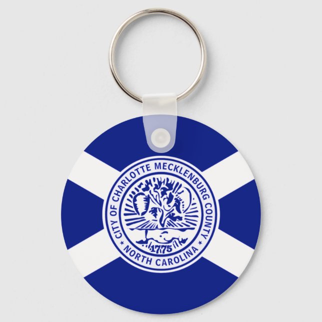 Charlotte (North Carolina) Keychain (Front)