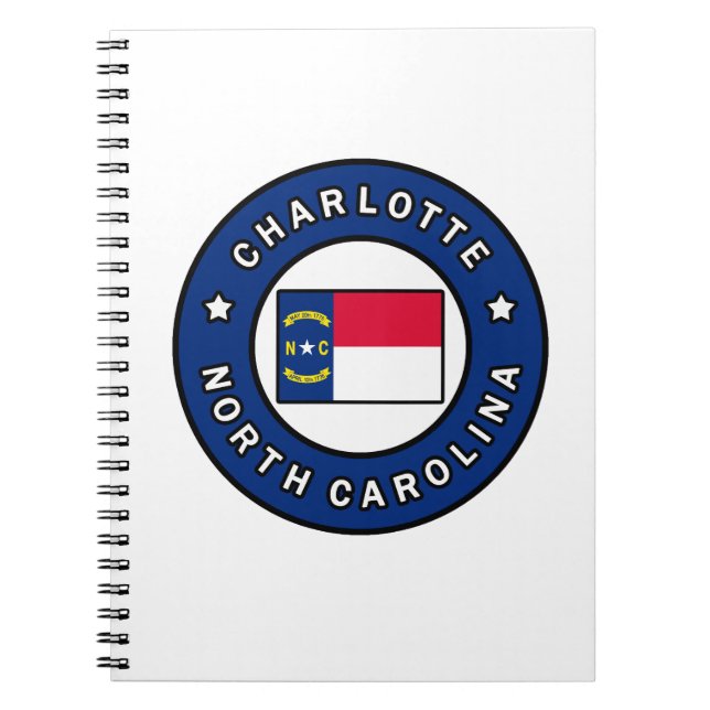 Charlotte North Carolina Notebook (Front)