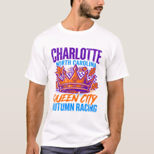 Charlotte North Carolina Queen City Autumn T-Shirt
