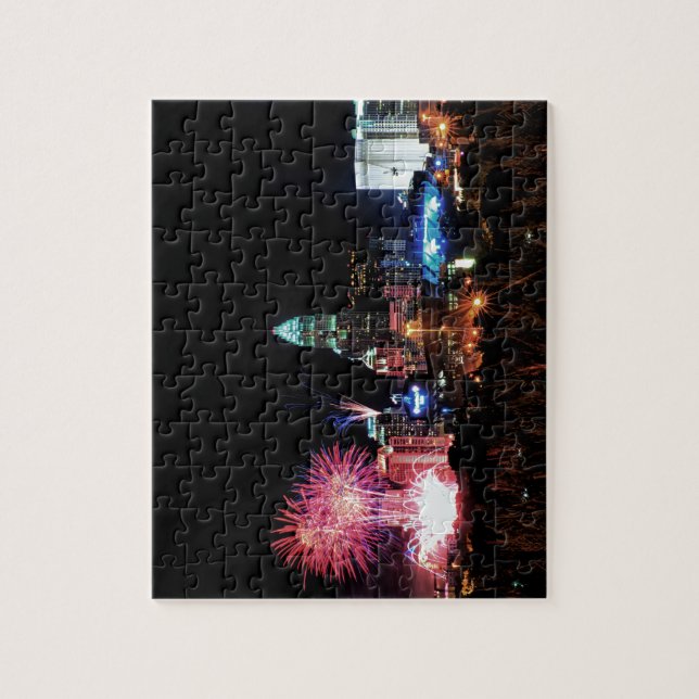 Charlotte, North Carolina skyline Jigsaw Puzzle (Vertical)