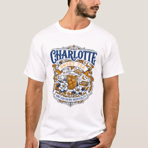 cHARLOTTE nORTH cAROLINA sWEET tEA sOUTHERN hOSPIT T-Shirt