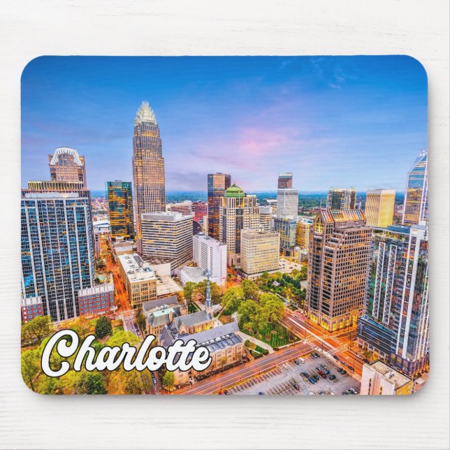 Charlotte, North Carolina, USA Mouse Pad (Front)