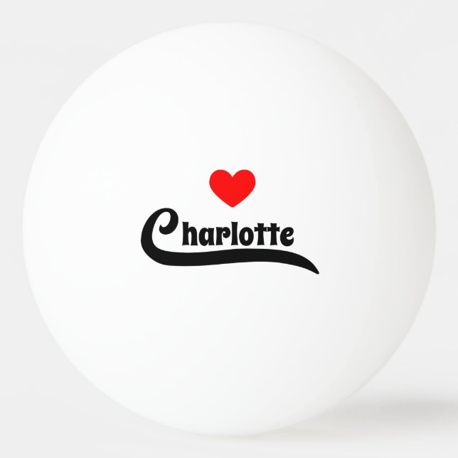 Charlotte Ping Pong Ball (Front)