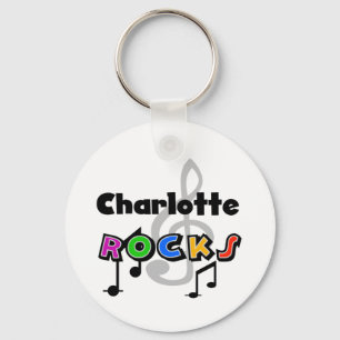 Charlotte Rocks Keychain