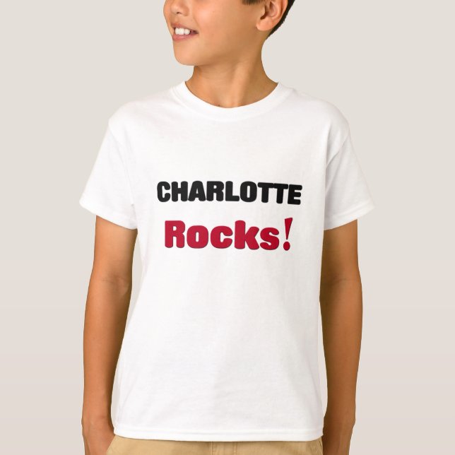 Charlotte Rocks T-Shirt (Front)
