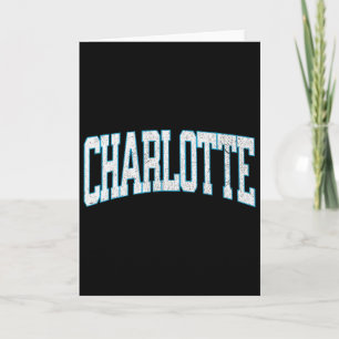 Charlotte Soccer Vintage City _1  Card