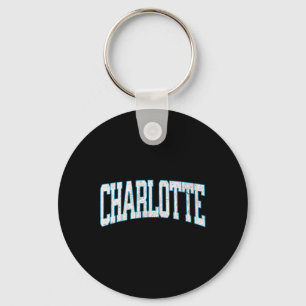 Charlotte Soccer Vintage City Keychain