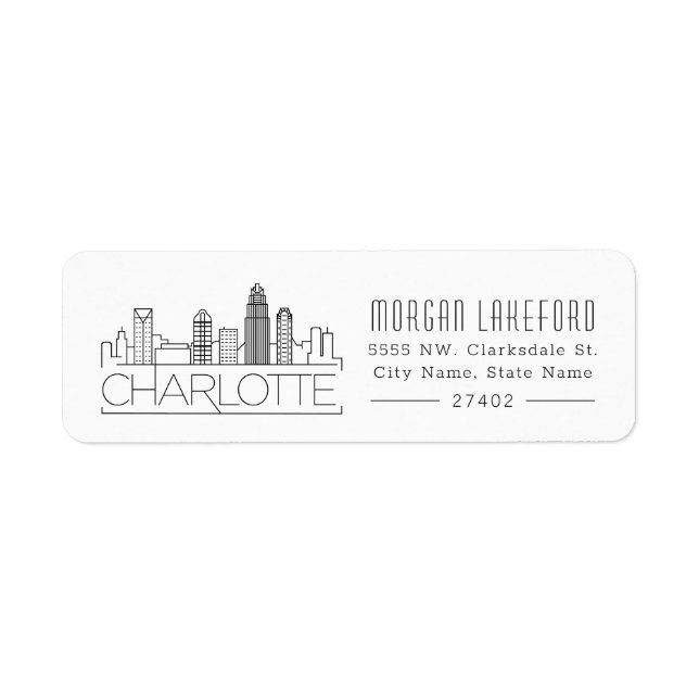 Charlotte Stylisée Skyline | (Devant)
