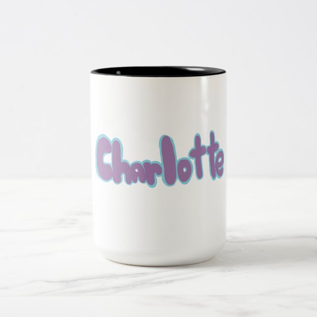 Charlotte  Two-Tone coffee mug (Center)