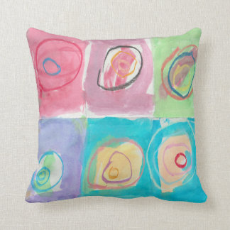 Charlotte's concentric circles throw pillow