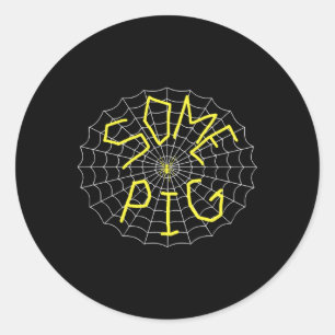 Charlottes Some G Sder Web T Shirt  Classic Round Sticker